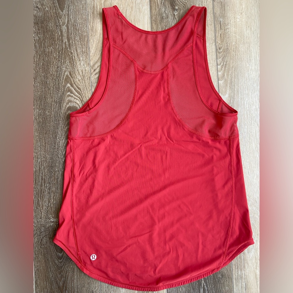 lululemon sculpt tank size 4